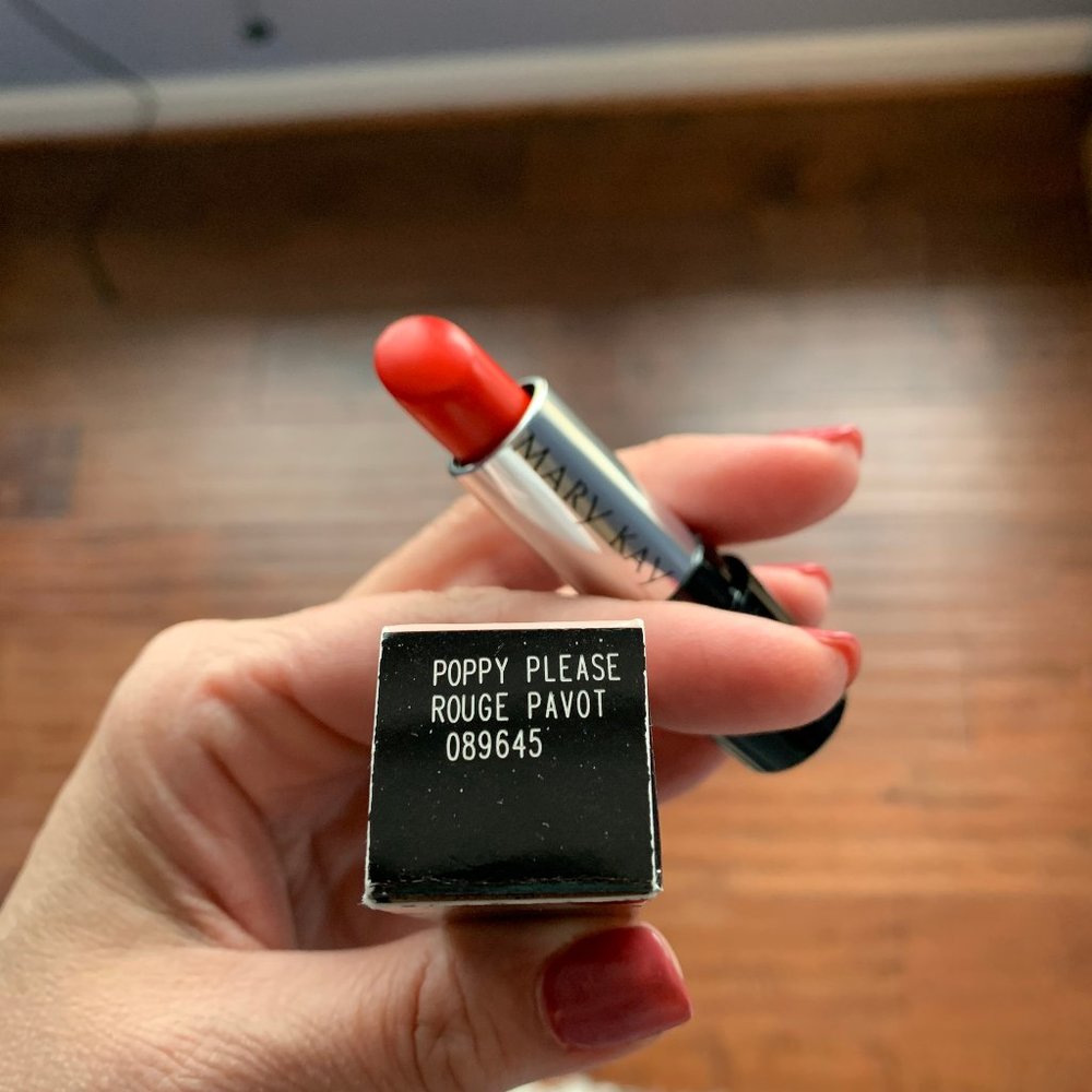 Mary Kay Poppy Please Lipstick